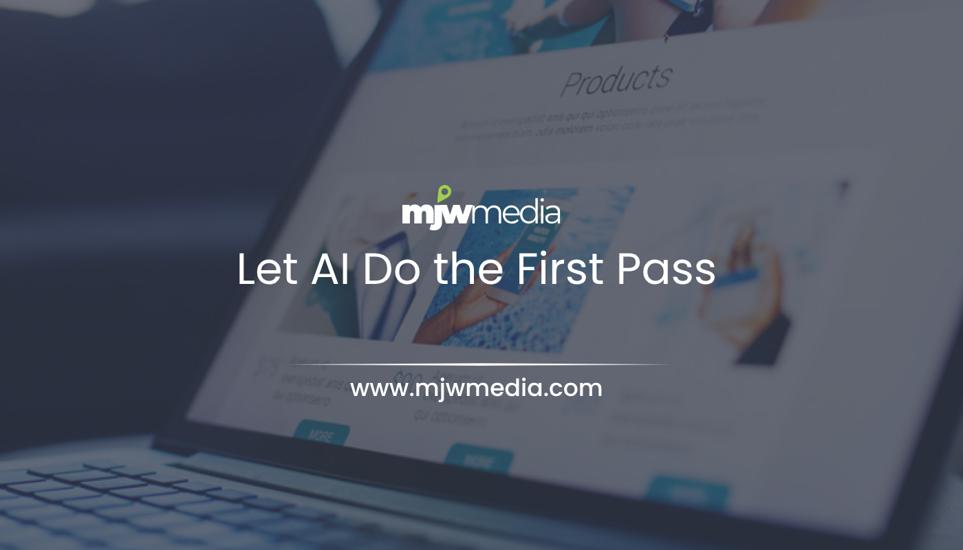 Web design & seo servicing long island businesses for 15+ years 57 Small business owner using ai spreadsheet analysis on a laptop with mjw media to review data instead of scrolling rows by hand