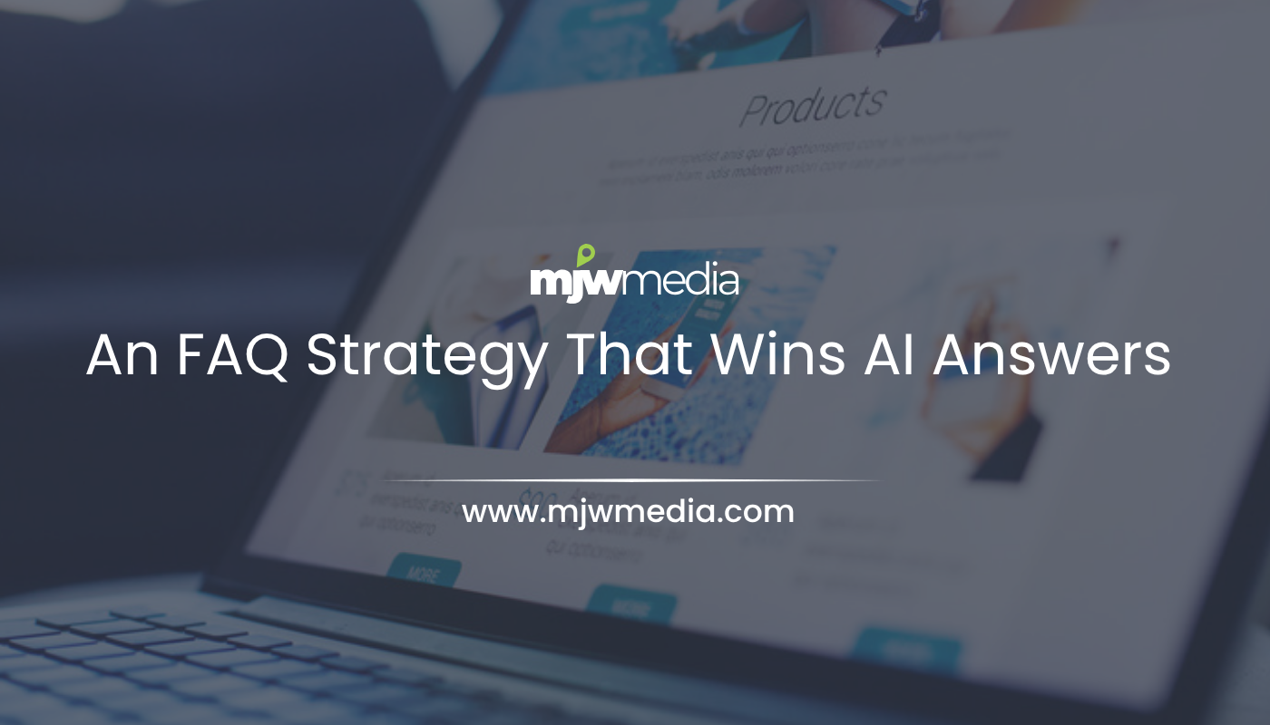 Faq and q&a strategy for ai and voice search visibility, mjw media long island