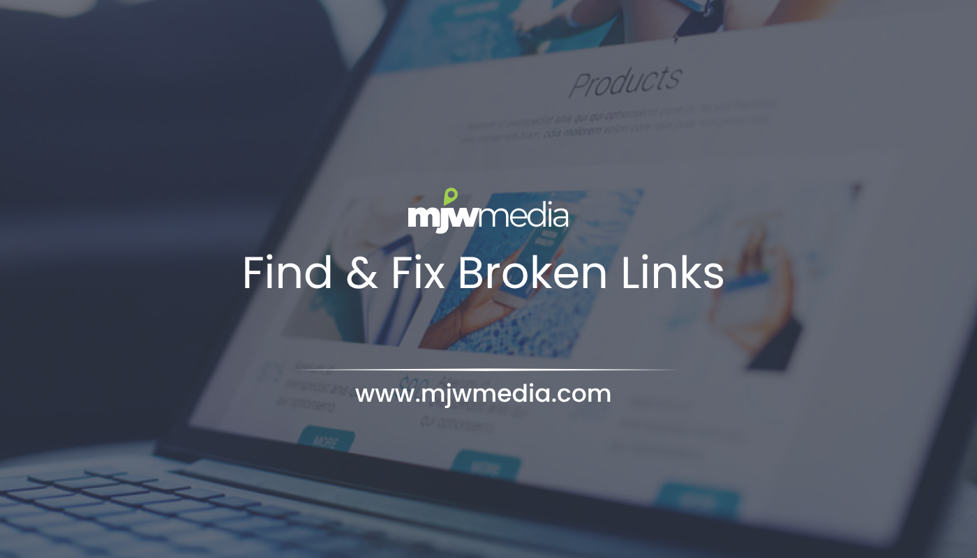 Web design & seo servicing long island businesses for 15+ years 57 Mjw media guide to finding and fixing broken links hurting your seo with a website audit checklist