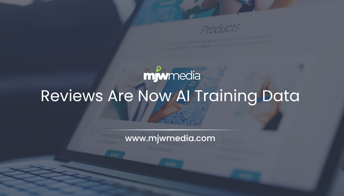 Customer reviews feeding ai recommendation engines, illustrating reputation and ai visibility from mjw media