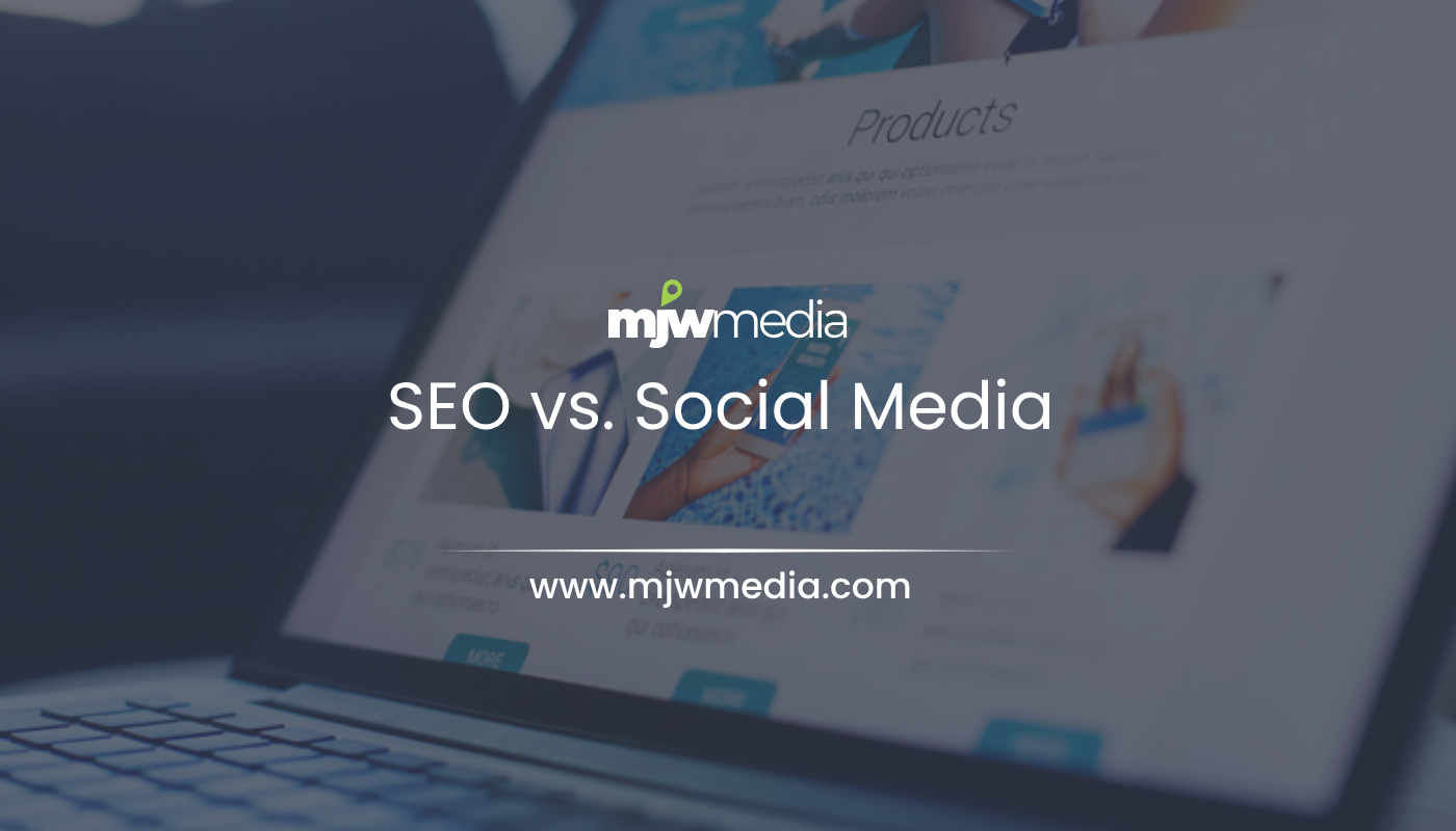 Web design & seo servicing long island businesses for 15+ years 57 Seo vs social media budget decision illustrated for small business owners by mjw media
