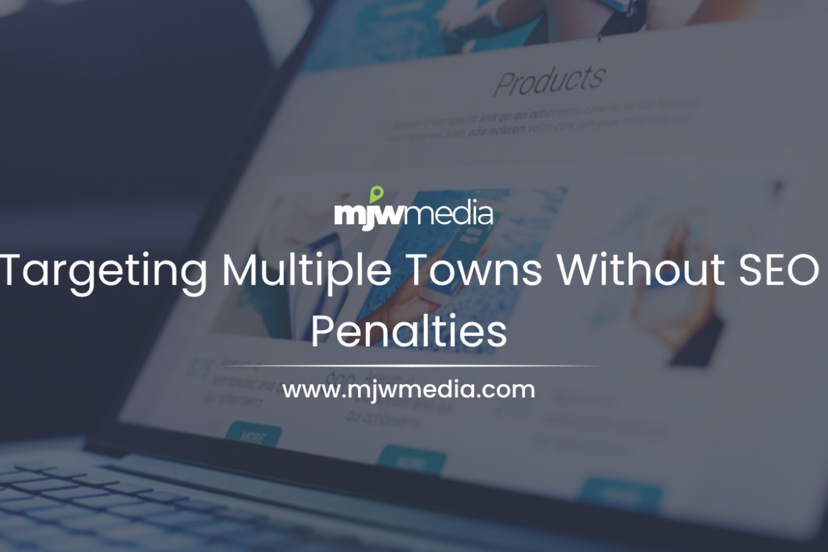 Targeting multiple towns without triggering doorway-page penalties